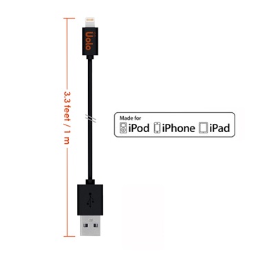 Uolo Link 1m Lightning Charge & Sync Cable